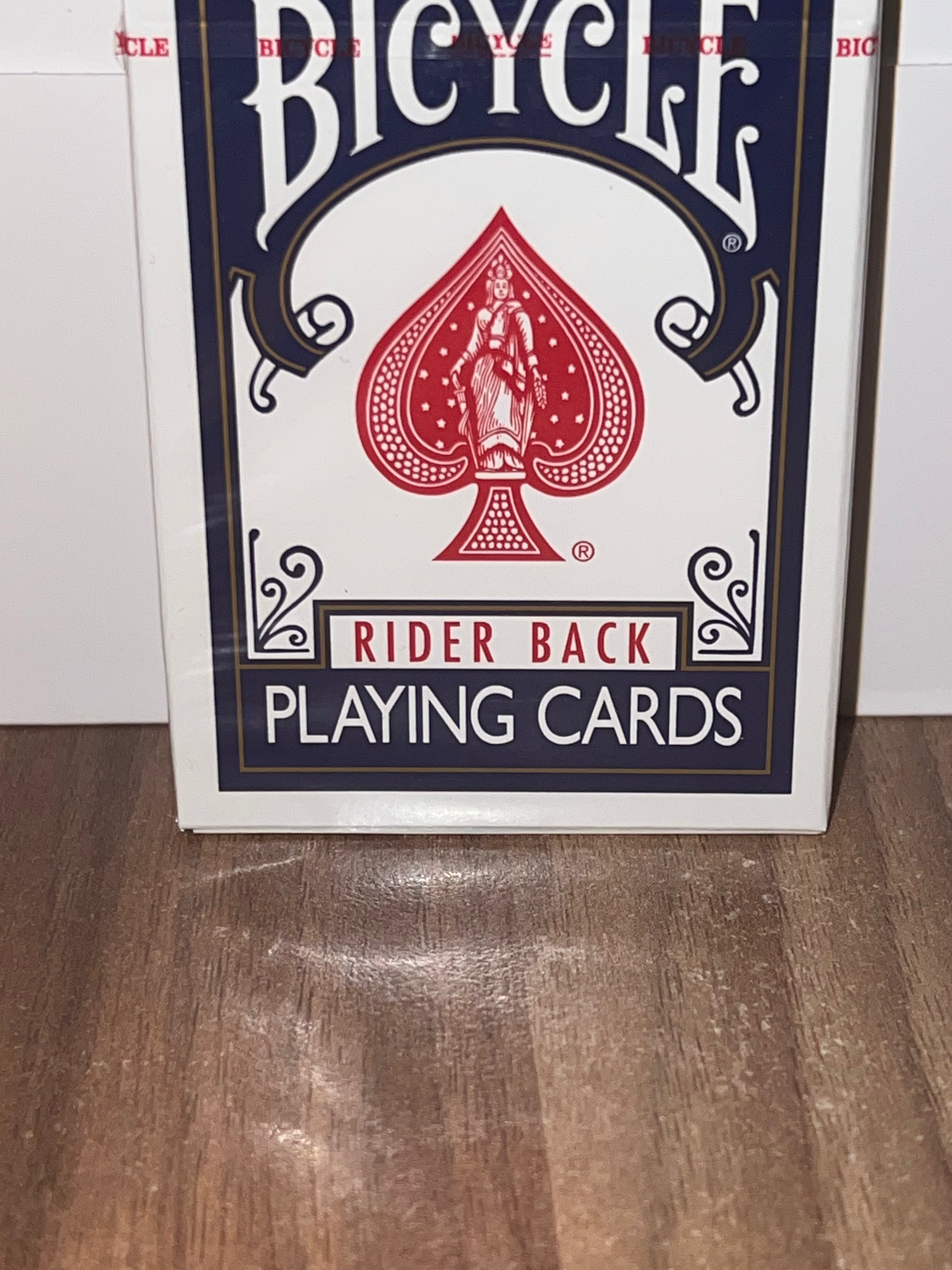 Baralho de cartas bicycle Rider Back Azul